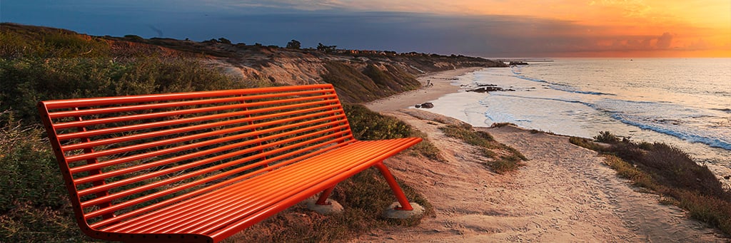 Bank am Meer